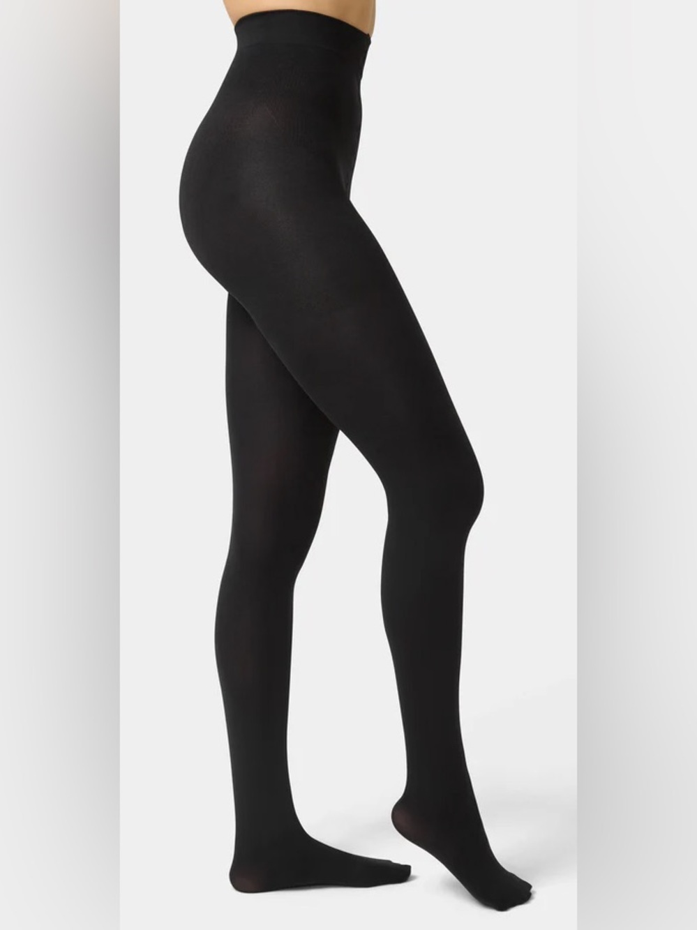 No Nonsense Great Shapes High Waist Tights Shaping Panty Black L NIP